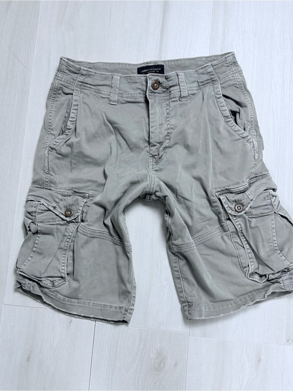 American Eagle Outfitters Men’s Cargo Shorts - Gray